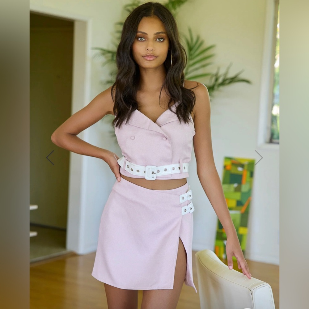 Beach Bunny set. Top and skirt
